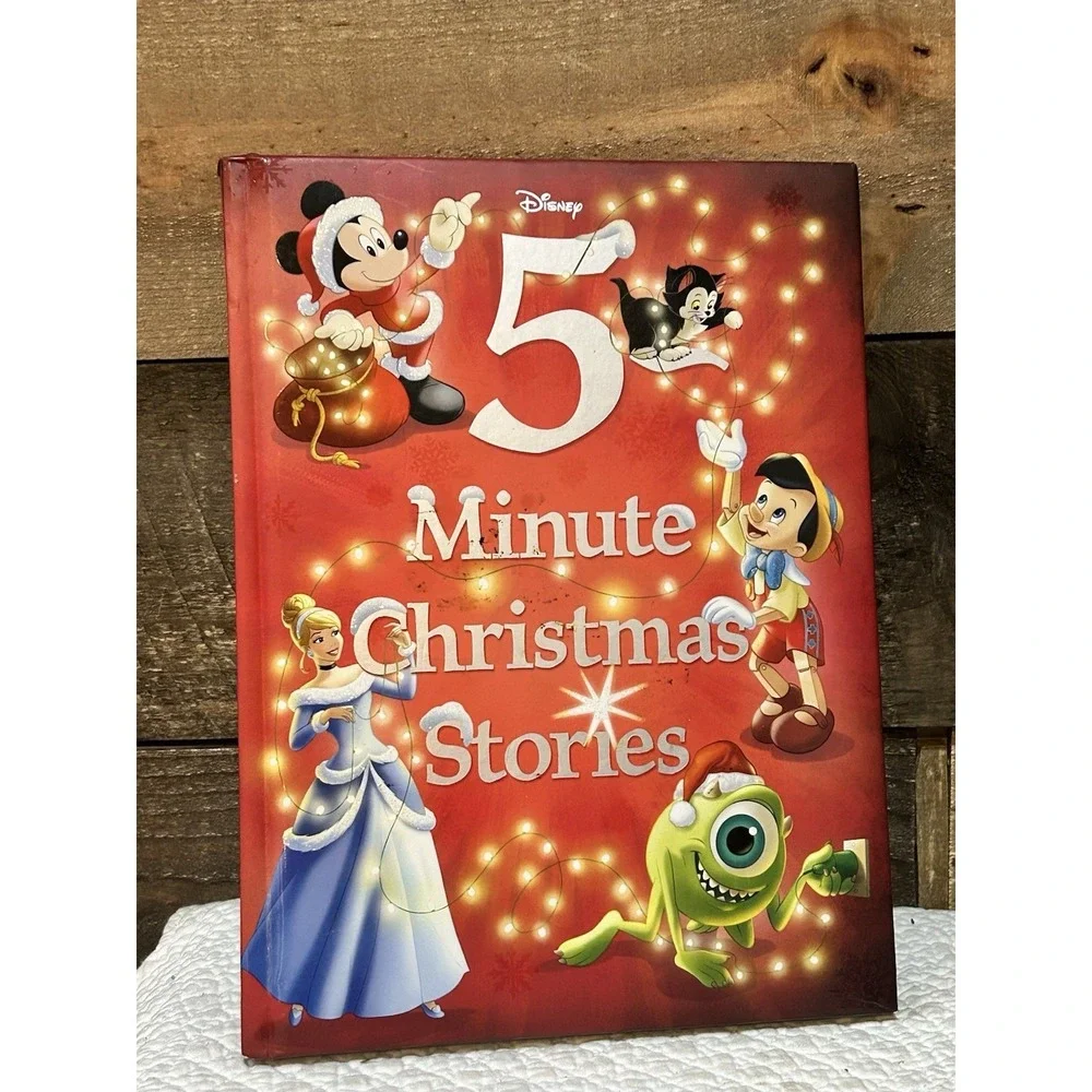 Disney 5-Minute Christmas Stories: By Disney Book Group 2016 for children age 3+